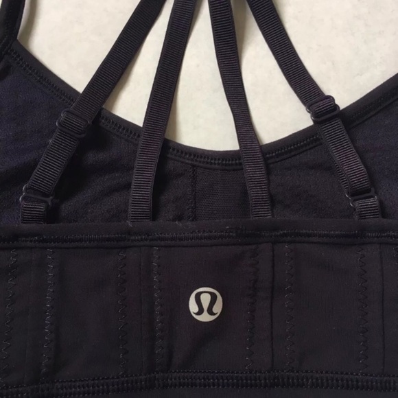 Lululemon Sports Bra - Black Swan - Picture 3 of 4
